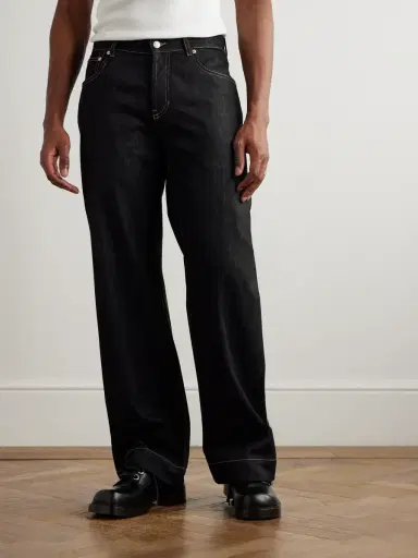 Alexander McQueen Straight-Leg Jeans - Men | Thumbnail 3