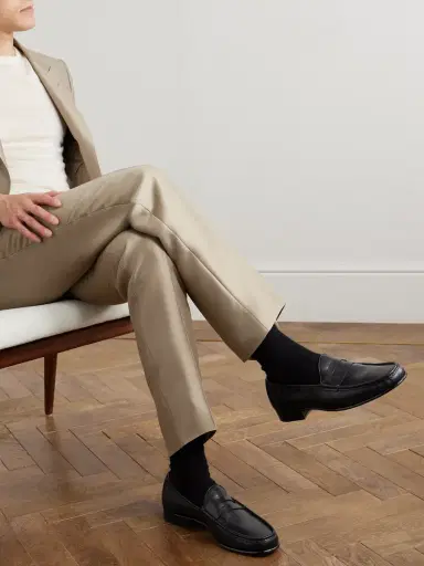 Tom Ford York Full-Grain Leather Penny Loafers - Men | Thumbnail 2 Tom Ford York Full-Grain Leather Penny Loafers - Men | Thumbnail 2