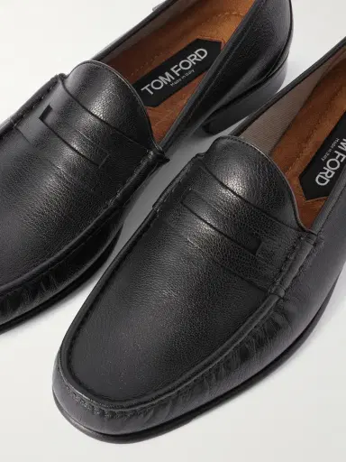 Tom Ford York Full-Grain Leather Penny Loafers - Men | Thumbnail 5 Tom Ford York Full-Grain Leather Penny Loafers - Men | Thumbnail 5