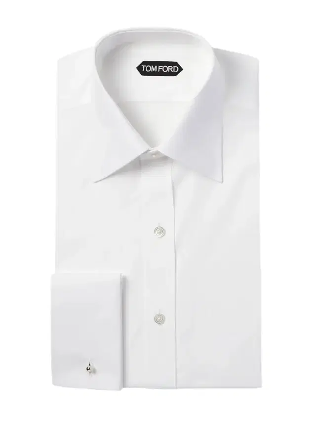 Double-Cuff Cotton-Poplin Shirt - Men