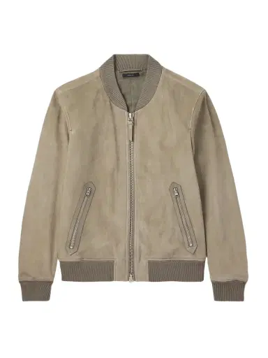 Tom Ford Suede Bomber Jacket - Men | Thumbnail 1 Tom Ford Suede Bomber Jacket - Men | Thumbnail 1