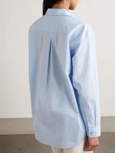 TOTEME Garderob Organic Cotton-poplin Shirt | Thumbnail 4