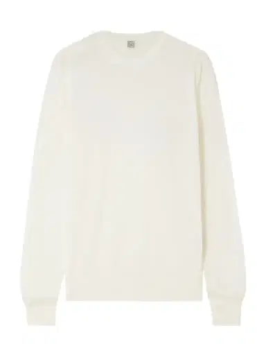 TOTEME Garderob Wool And Silk-blend Sweater | Thumbnail 1 TOTEME Garderob Wool And Silk-blend Sweater | Thumbnail 1