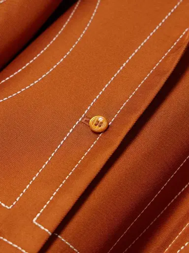 TOTEME Embroidered Silk-twill Shirt | Thumbnail 5 TOTEME Embroidered Silk-twill Shirt | Thumbnail 5