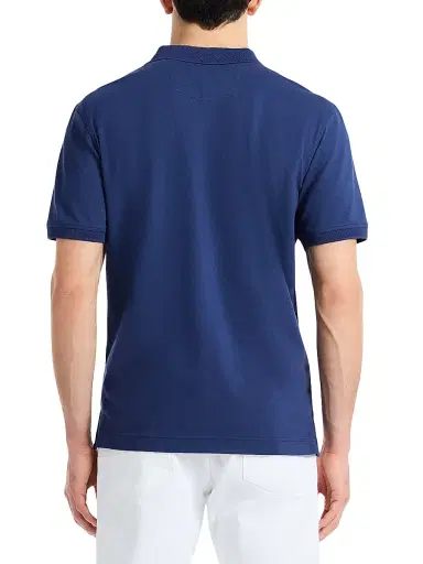 Robert Graham Men's Monkey Business Stretch-Cotton Polo Shirt - Navy - Size XXL | Thumbnail 4 Robert Graham Men's Monkey Business Stretch-Cotton Polo Shirt - Navy - Size XXL | Thumbnail 4