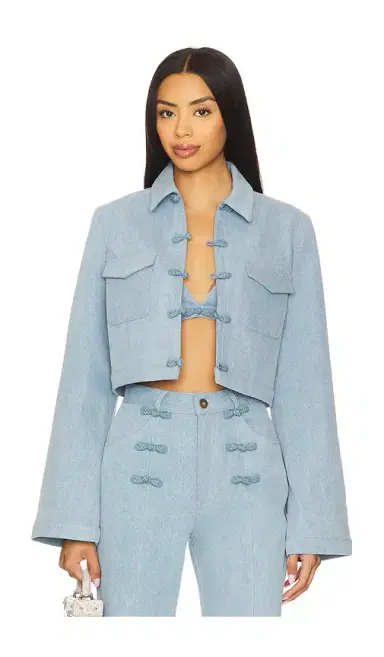 Sau Lee Bambi Denim Jacket | Thumbnail 1 Sau Lee Bambi Denim Jacket | Thumbnail 1