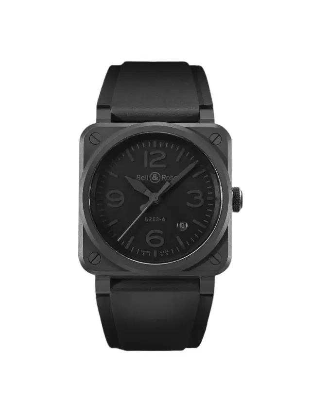 Bell & Ross BR 03 Phantom Automatic Ceramic Watch, Ref. BR03A-PH-CE/SRB - Men