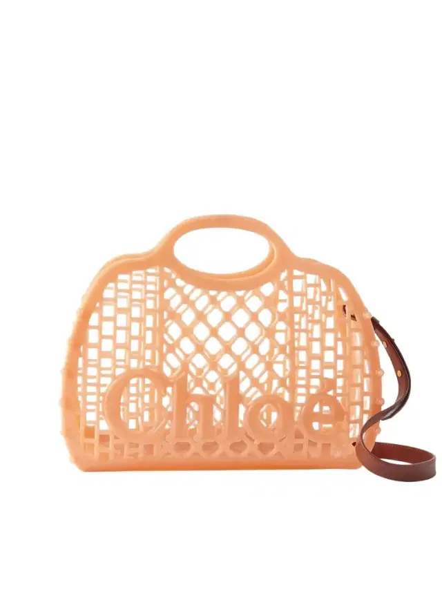 Cage Leather-trimmed Studded Rubber Shoulder Bag