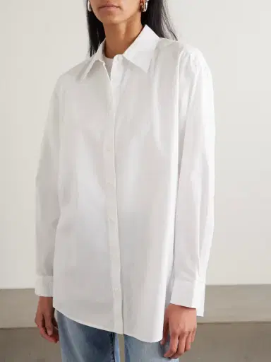 TOTEME Garderob Organic Cotton-poplin Shirt | Thumbnail 3
