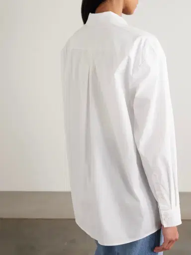TOTEME Garderob Organic Cotton-poplin Shirt | Thumbnail 4
