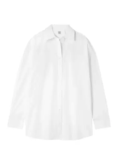TOTEME Garderob Organic Cotton-poplin Shirt | Thumbnail 1