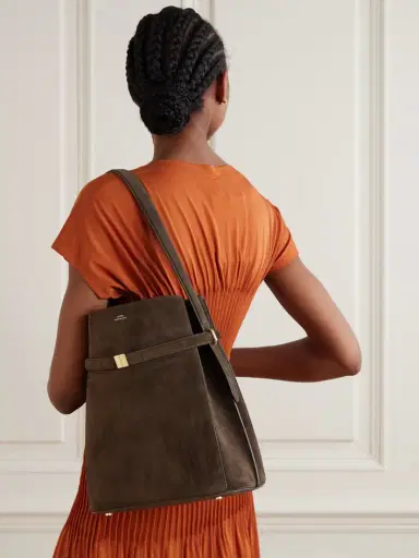 TOTEME Belted Suede Tote | Thumbnail 2