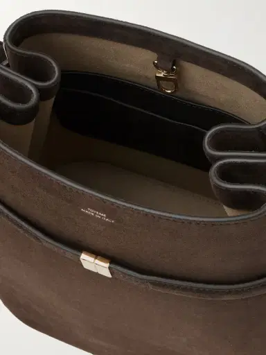TOTEME Belted Suede Tote | Thumbnail 5
