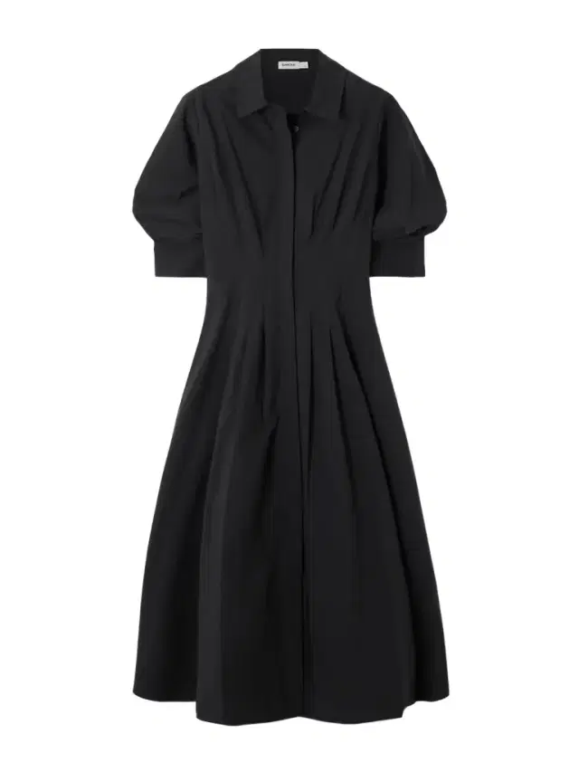 Jazz Pleated Cotton-blend Poplin Midi Shirt Dress