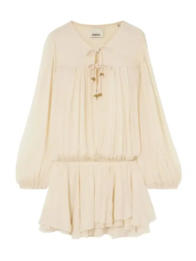 Aliyah Embellished Tiered Gathered Silk-crepon Mini Dress
