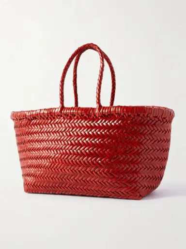 Dragon Diffusion Bamboo Triple Jump Small Woven Leather Tote | Thumbnail 3 Dragon Diffusion Bamboo Triple Jump Small Woven Leather Tote | Thumbnail 3
