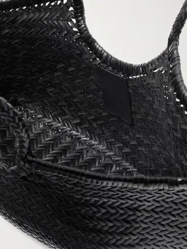 Dragon Diffusion Nantucket Large Woven Leather Tote | Thumbnail 5 Dragon Diffusion Nantucket Large Woven Leather Tote | Thumbnail 5