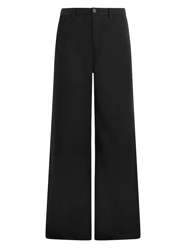 Women's Jodie Relaxed Wide-Leg Pants - Black