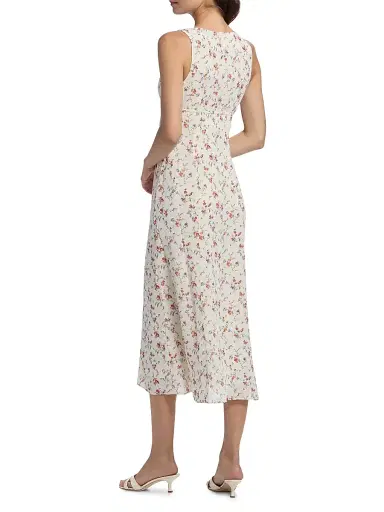 Reformation Women's Ceara Floral Midi-Dress - Gabrielle - Size 12 | Thumbnail 5 Reformation Women's Ceara Floral Midi-Dress - Gabrielle - Size 12 | Thumbnail 5