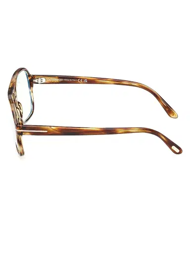 Tom Ford Men's Navigator 58MM Blue Block Glasses | Thumbnail 3