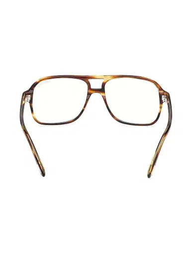 Tom Ford Men's Navigator 58MM Blue Block Glasses | Thumbnail 5