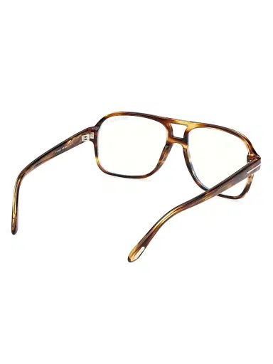 Tom Ford Men's Navigator 58MM Blue Block Glasses | Thumbnail 6
