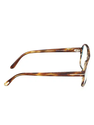 Tom Ford Men's Navigator 58MM Blue Block Glasses | Thumbnail 7