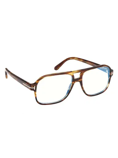 Tom Ford Men's Navigator 58MM Blue Block Glasses | Thumbnail 8