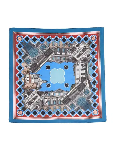 CALLAS MILANO Women's Milan Scarf - Blue - Size Large | Thumbnail 1