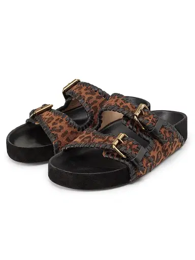 Isabel Marant Women's Lennyo Suede Sandals | Thumbnail 2 Isabel Marant Women's Lennyo Suede Sandals | Thumbnail 2