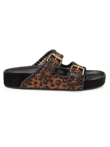 Isabel Marant Women's Lennyo Suede Sandals | Thumbnail 1 Isabel Marant Women's Lennyo Suede Sandals | Thumbnail 1