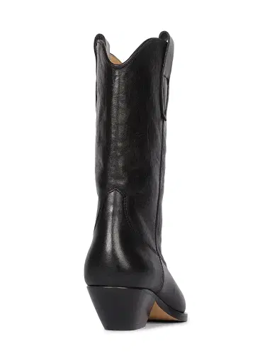 Isabel Marant Women's Duerto Leather Cowboy Boots - Black | Thumbnail 3