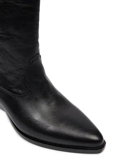 Isabel Marant Women's Duerto Leather Cowboy Boots - Black | Thumbnail 5