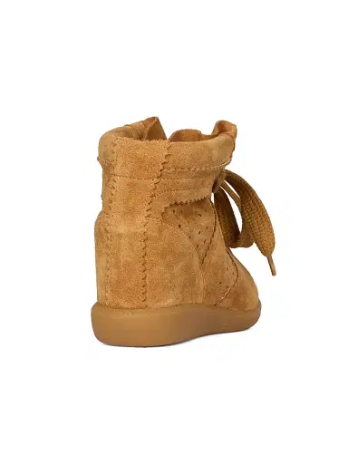 Isabel Marant Women's Bobby Suede High-Top Sneakers | Thumbnail 3