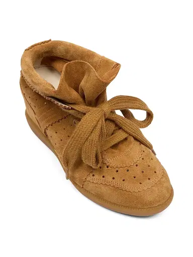 Isabel Marant Women's Bobby Suede High-Top Sneakers | Thumbnail 5