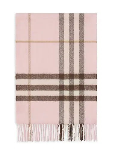 Burberry Women's Check Cashmere Scarf | Thumbnail 2 Burberry Women's Check Cashmere Scarf | Thumbnail 2