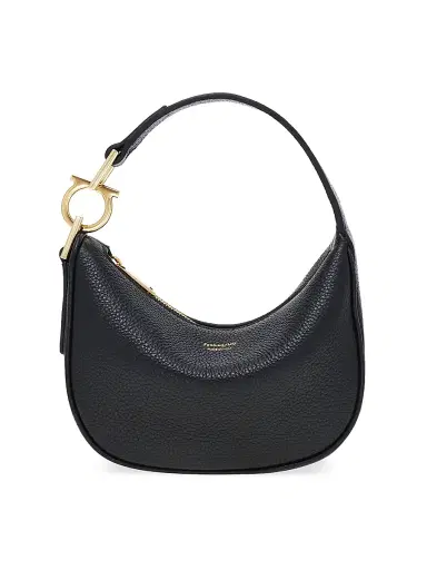 Ferragamo Women's Mini Gancini Leather Top Handle Bag | Thumbnail 1 Ferragamo Women's Mini Gancini Leather Top Handle Bag | Thumbnail 1