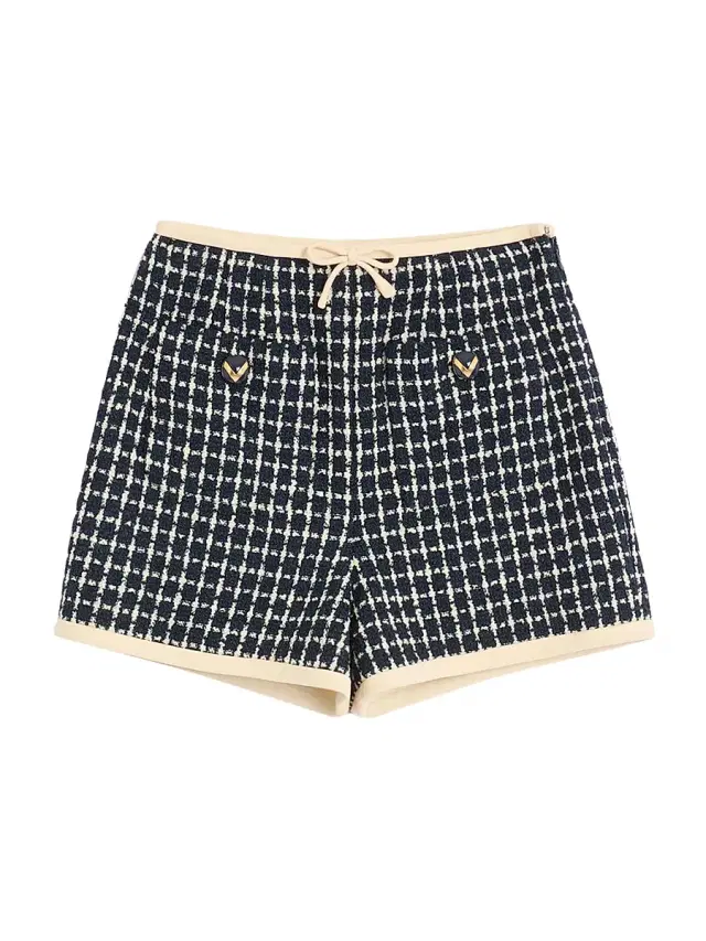 Women's Bouclé Shorts - Navy