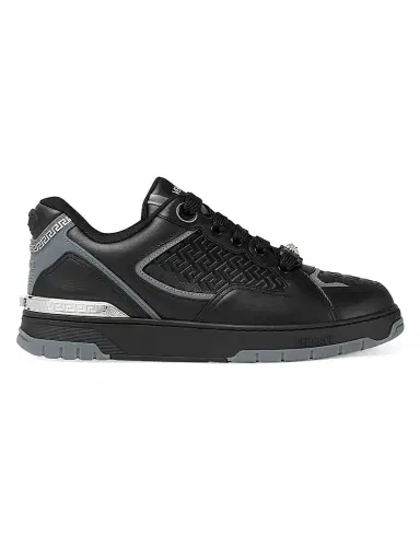 Versace Men's Leather Low-Top Sneakers | Thumbnail 1 Versace Men's Leather Low-Top Sneakers | Thumbnail 1