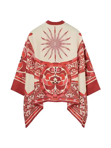 La DoubleJ Women's Foulard Shirt - Cobra Place Red - Size XS | Thumbnail 2