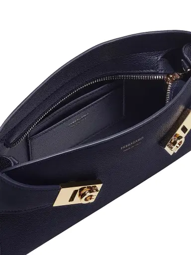 Ferragamo Women's Hug Leather Crossbody Bag | Thumbnail 6