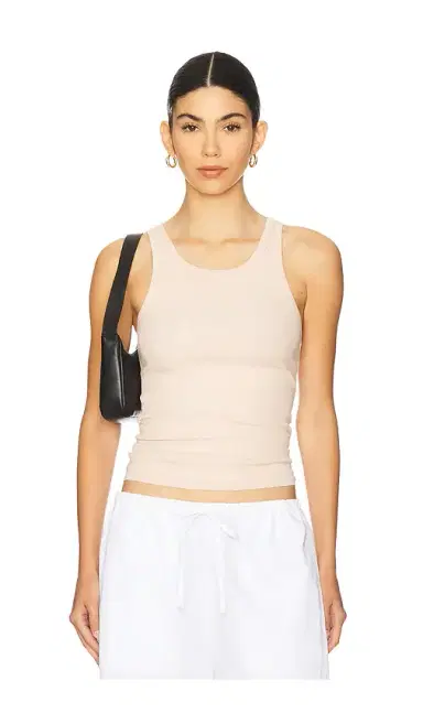 Eterne High Neck Fitted Tank | Thumbnail 5