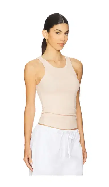 Eterne High Neck Fitted Tank | Thumbnail 6