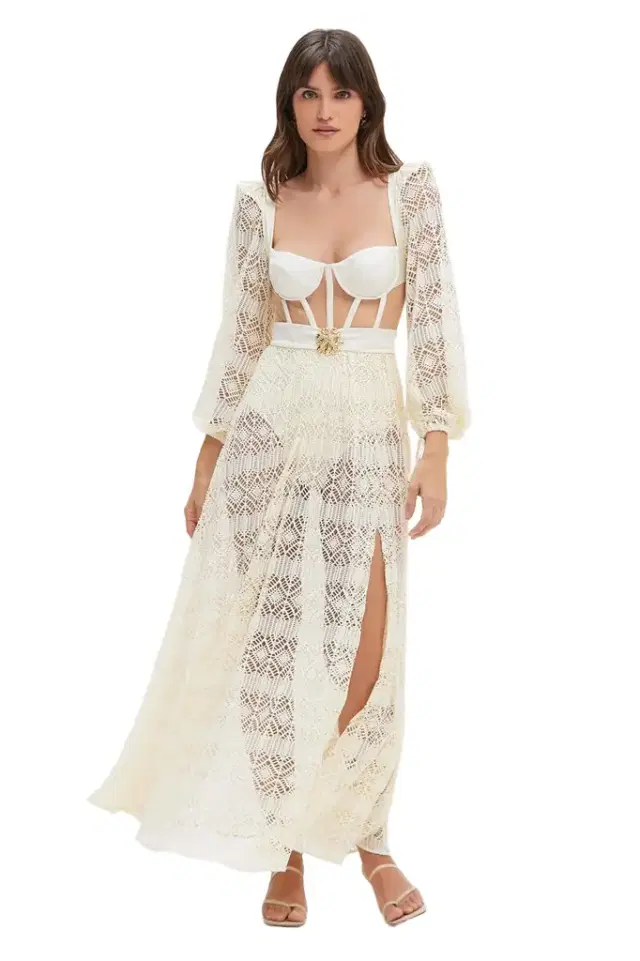 PatBo BUSTIER BEACH DRESS