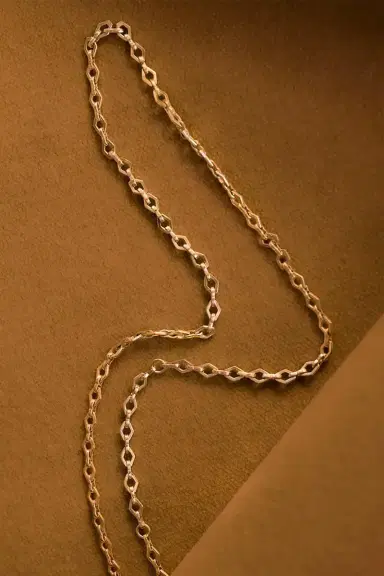 Azlee Medium Lozenge-Link Chain | Thumbnail 3