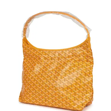 goyard Goyard Goyardine Yellow Boheme PM Hobo Bag Palladium Hardware | Thumbnail 5 goyard Goyard Goyardine Yellow Boheme PM Hobo Bag Palladium Hardware | Thumbnail 5