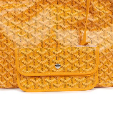 goyard Goyard Goyardine Yellow Boheme PM Hobo Bag Palladium Hardware | Thumbnail 8 goyard Goyard Goyardine Yellow Boheme PM Hobo Bag Palladium Hardware | Thumbnail 8