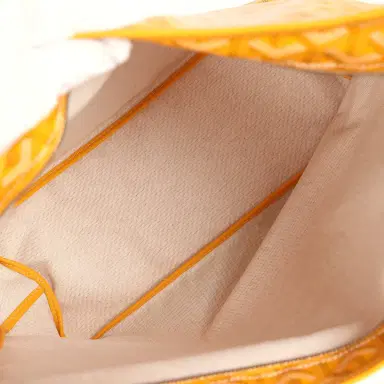goyard Goyard Goyardine Yellow Boheme PM Hobo Bag Palladium Hardware | Thumbnail 9 goyard Goyard Goyardine Yellow Boheme PM Hobo Bag Palladium Hardware | Thumbnail 9