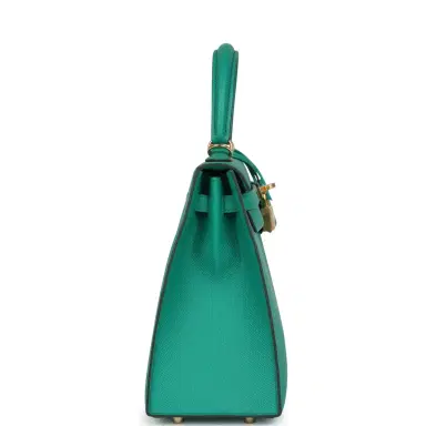 HERMÈS Hermes Kelly Sellier 25 Vert Jade Epsom Gold Hardware | Thumbnail 3 HERMÈS Hermes Kelly Sellier 25 Vert Jade Epsom Gold Hardware | Thumbnail 3