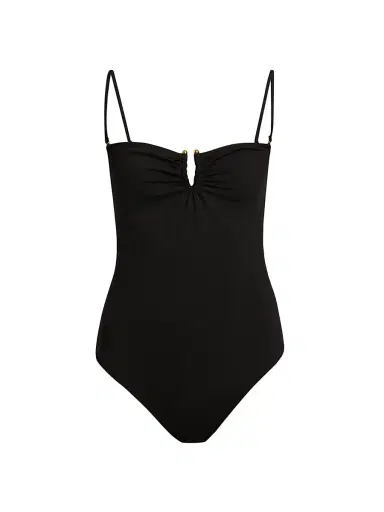 Nili Lotan Women's Semi-Sweetheart One-Piece Swimsuit - Black - Size Large | Thumbnail 1 Nili Lotan Women's Semi-Sweetheart One-Piece Swimsuit - Black - Size Large | Thumbnail 1